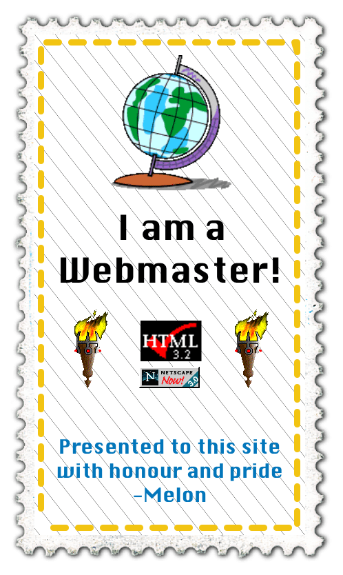 Webmaster Stamp